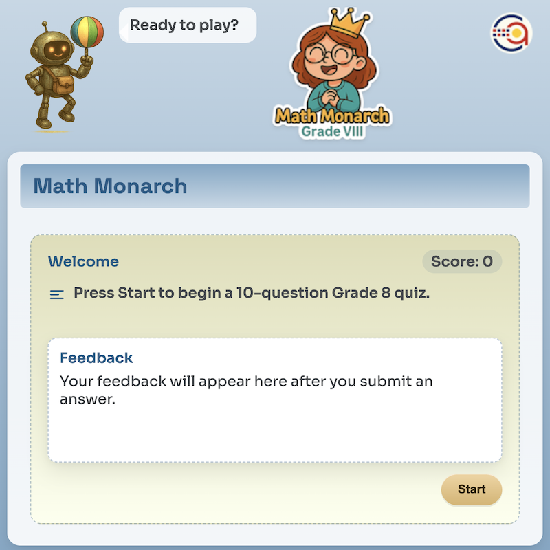 Spark 7: Math Quiz screenshot